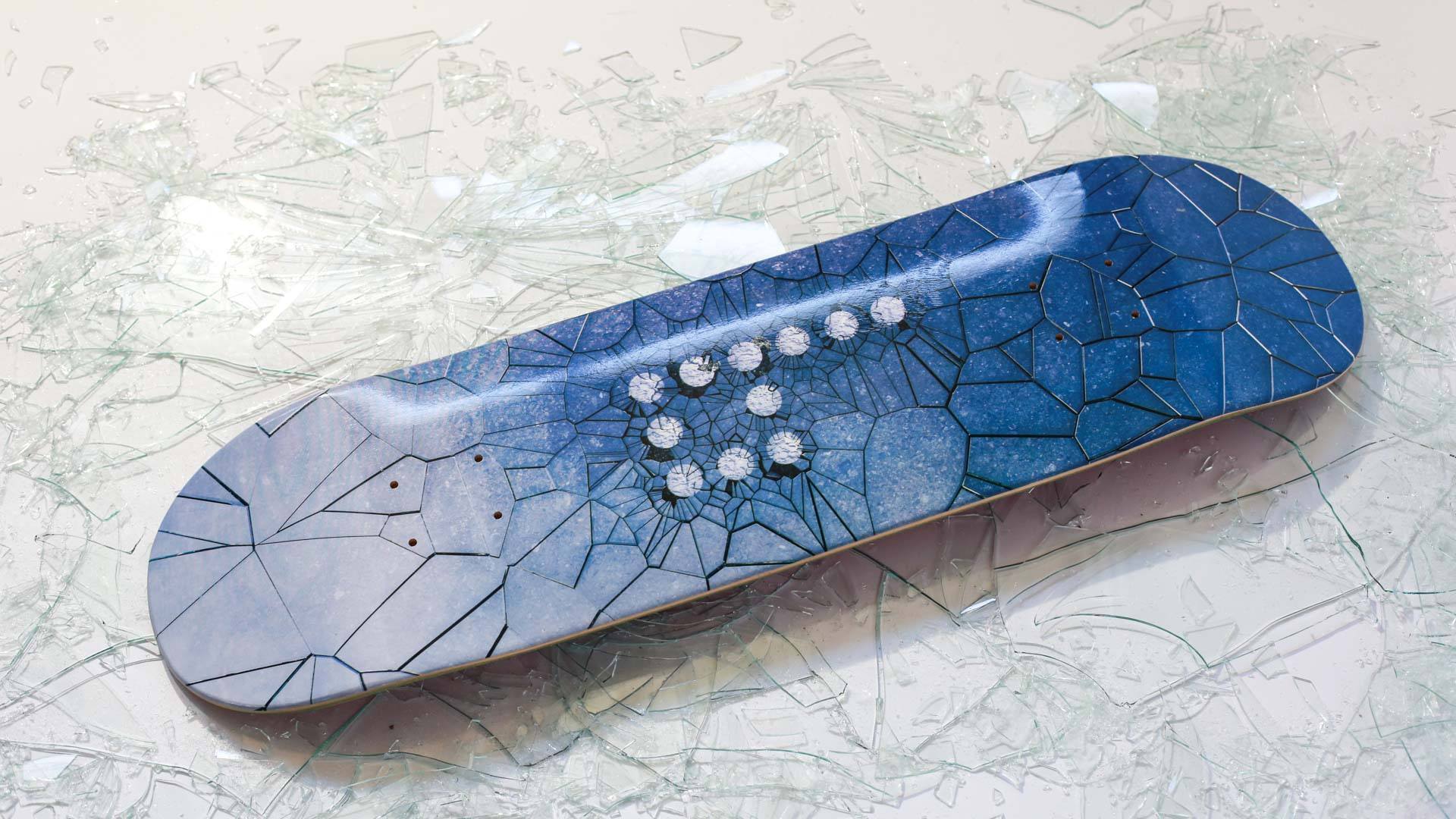 The Braille Glass Skateboard!? Braille Skateboarding