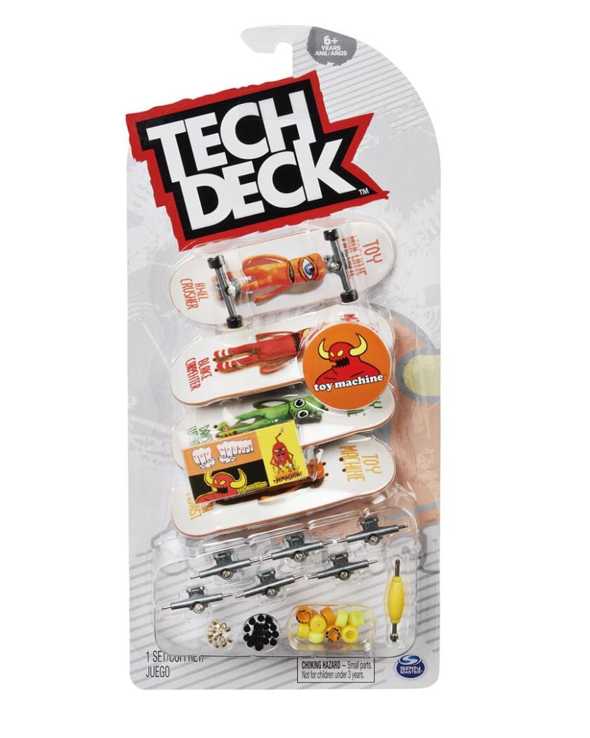 Tech Deck Ultra DLX Fingerboard 4-Pack (styles may vary) – Braille  Skateboarding