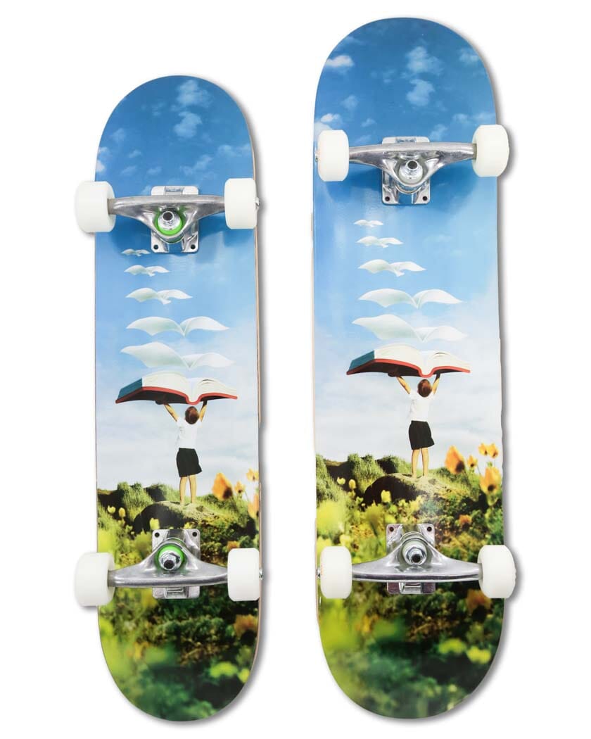 Child Sized Mini Soaring Stories Complete Skateboard