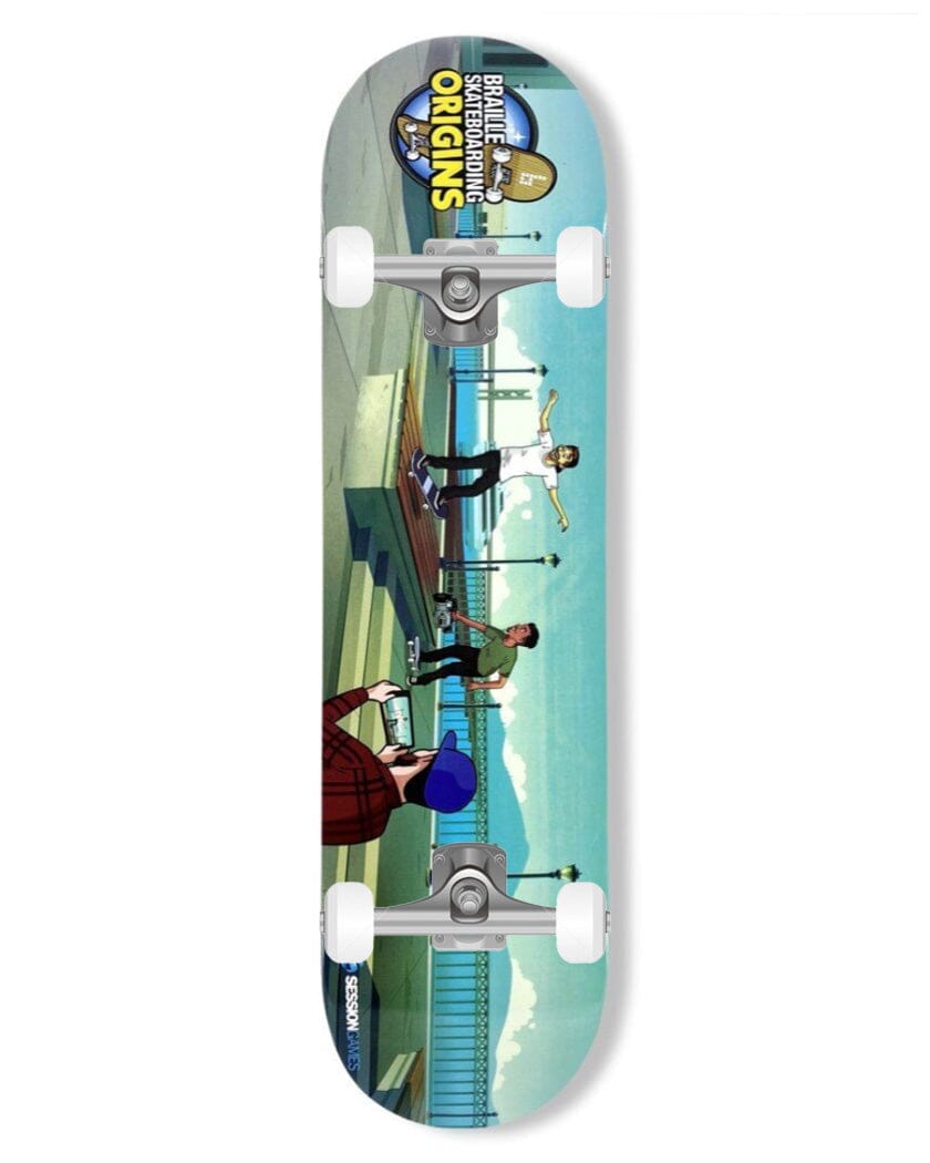 Braille Origins Peir 7 Complete Skateboard – Braille Skateboarding