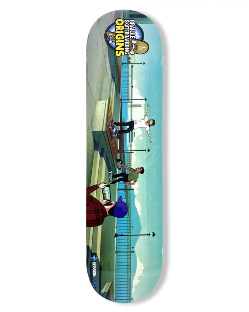 Braille Origins Peir 7 Skateboard Deck – Braille Skateboarding