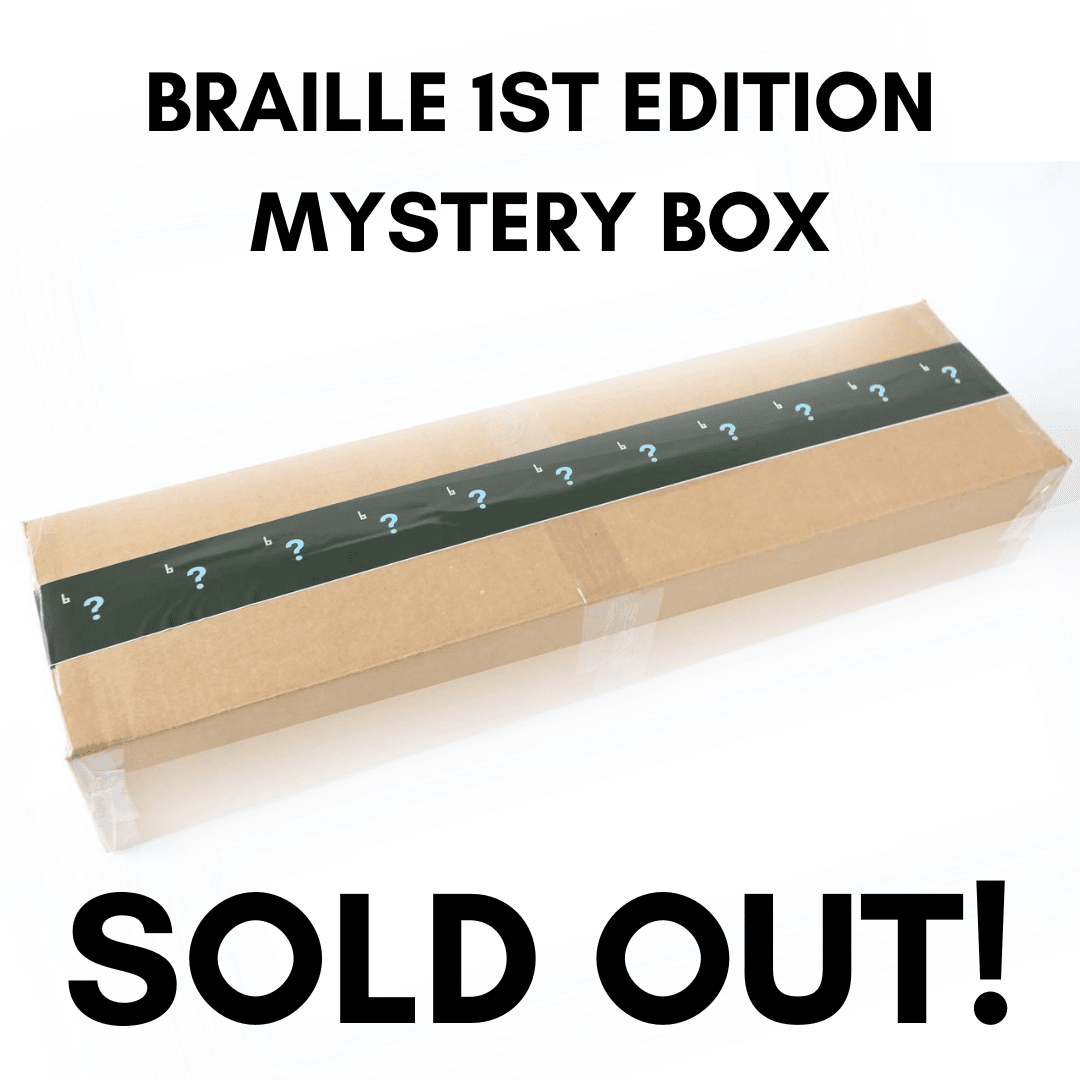 1st Edition Ultimate Mystery Box Braille Skateboarding