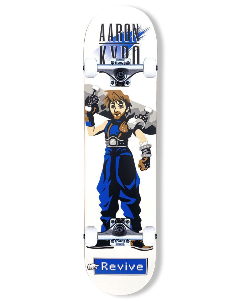 Revive Aaron Kyro Warrior Complete Skateboard – Braille Skateboarding