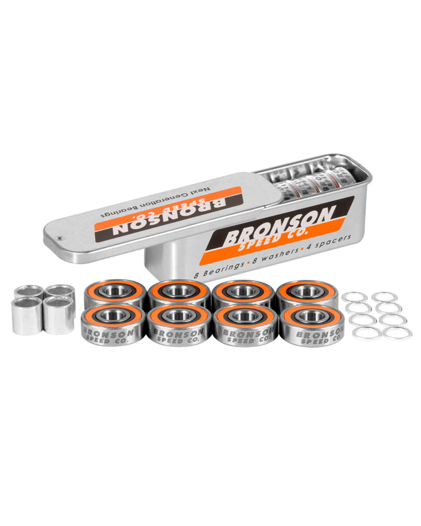 G3 Box - 8 Bronson Speed Co. Bearings – Braille Skateboarding