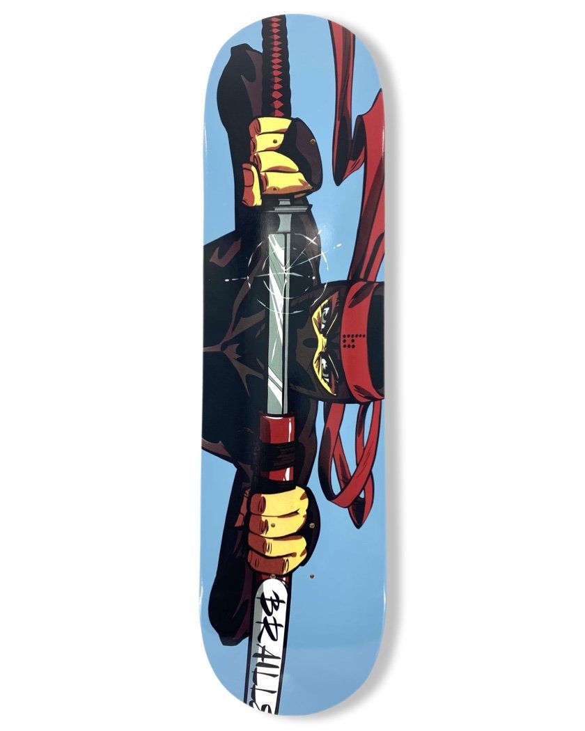 Ninja Sword Skateboard Decks – Braille Skateboarding