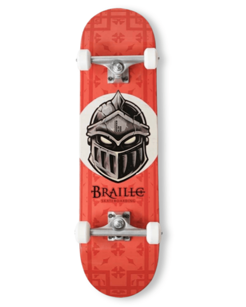 Knights Complete Skateboard – Braille Skateboarding