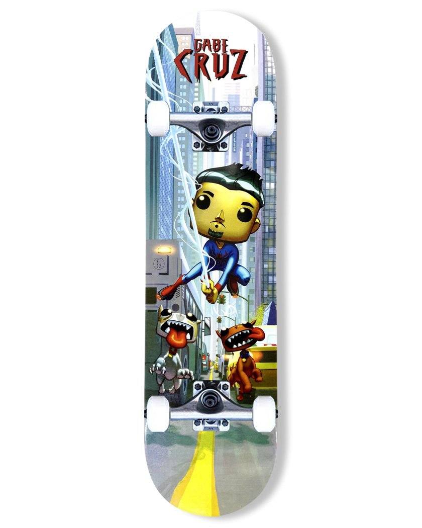 Spider Gab Complete Skateboard – Braille Skateboarding