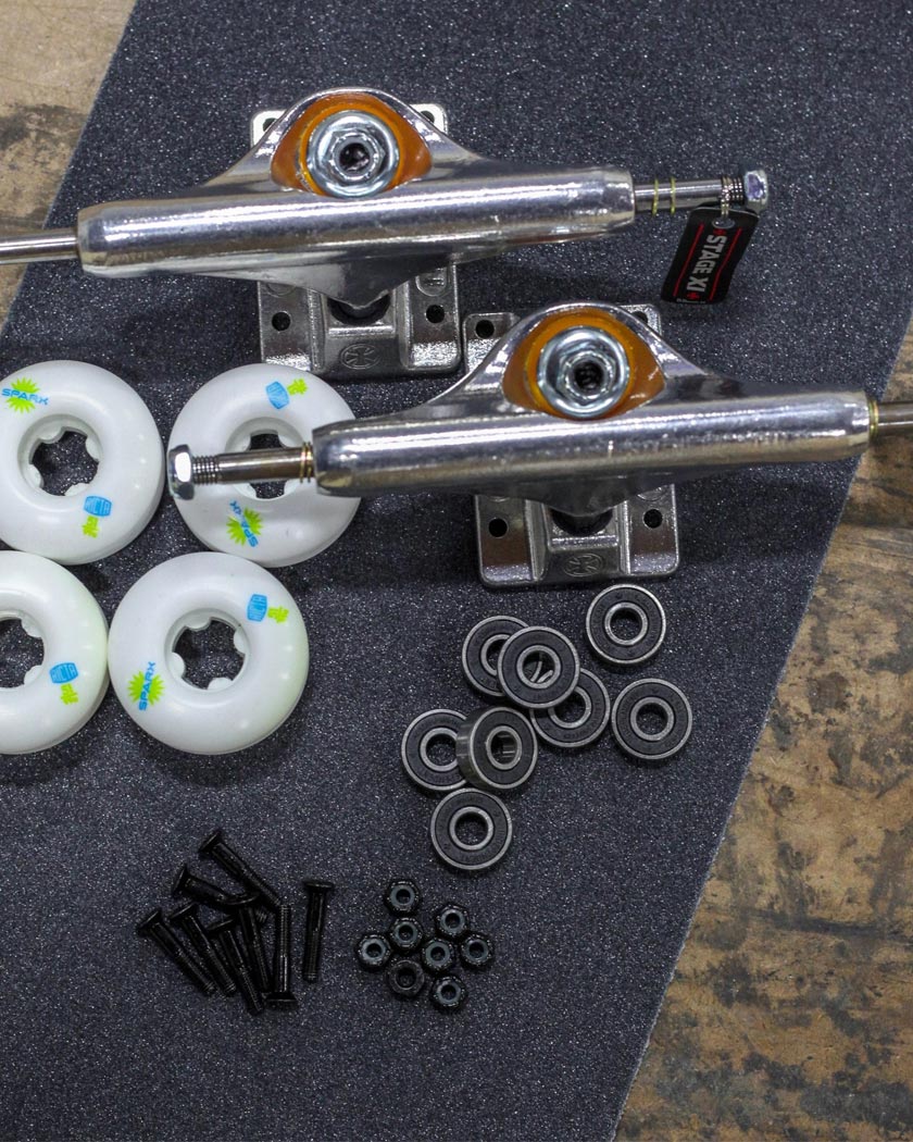 Klimaanlæg Embankment Blank Complete Skateboard Kit – Braille Skateboarding