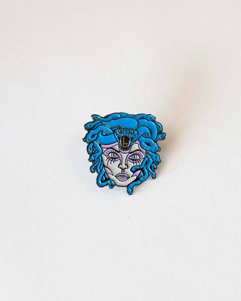 Medusa - Greek Mythology Sculpture' Sticker