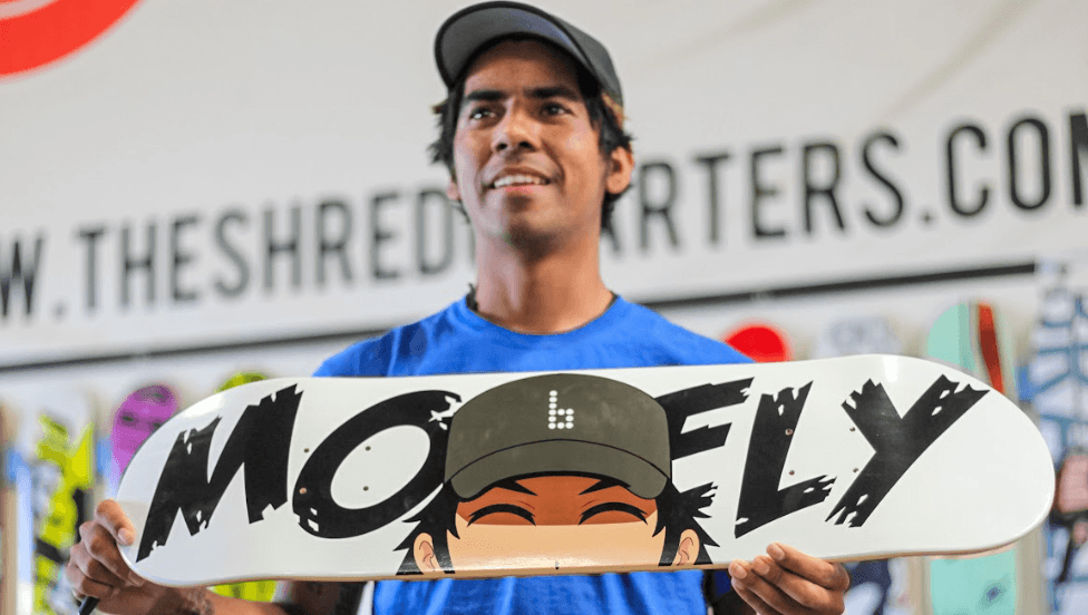 Manuel “Mogely” Herrera is officially pro for Braille Skateboards!