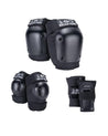 187 Killer Pads Six Pack Braille Skateboarding XS Black 