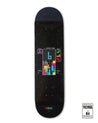 Tetris™ Classic Game Play Skateboard Deck skateboard deck BrailleSkateboarding 