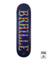 Tetris™ x BRAILLE Skateboard Deck skateboard deck BrailleSkateboarding 