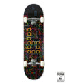 Tetris™ Falling into Place Complete Skateboard Braille Skateboarding 