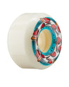 Bones X-Formula Deep Dish Skateboard Wheels 54mm 99A V6 Wide Cut Braille Skateboarding 