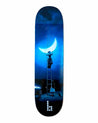 Dreamer Series: Midnight Maker skateboard deck BrailleSkateboarding 