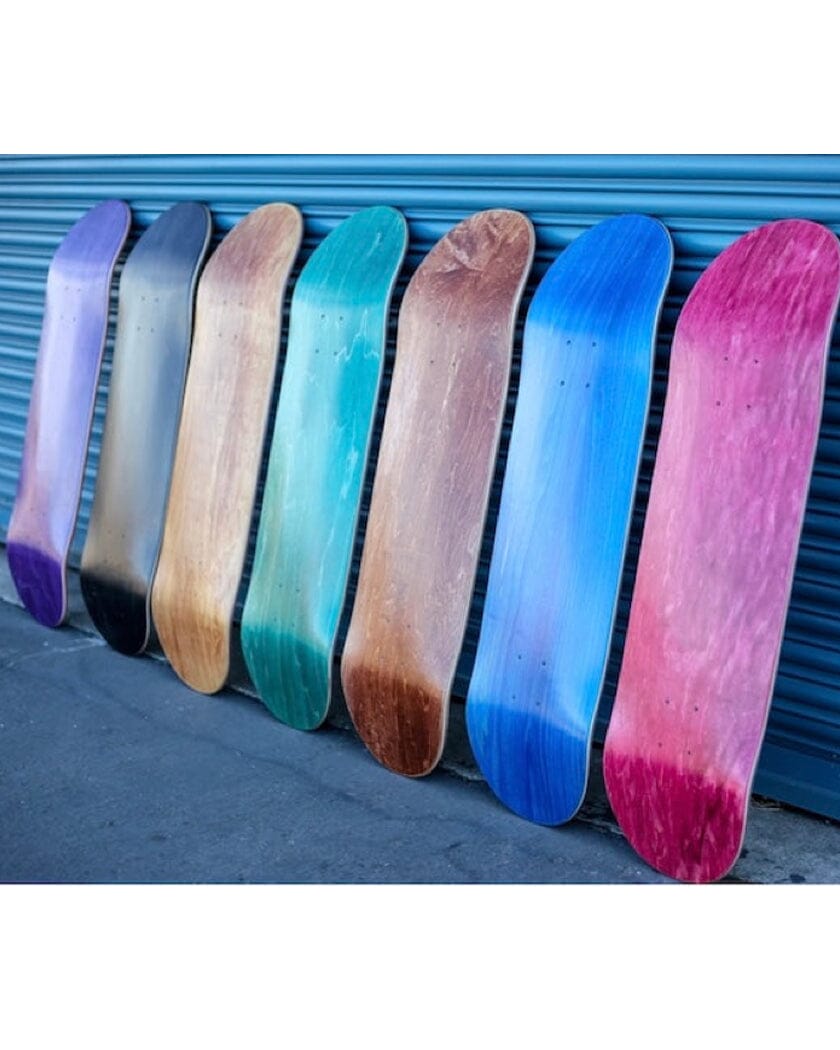 Blank Skateboard Decks (Random Colored) skateboard deck BrailleSkateboarding 