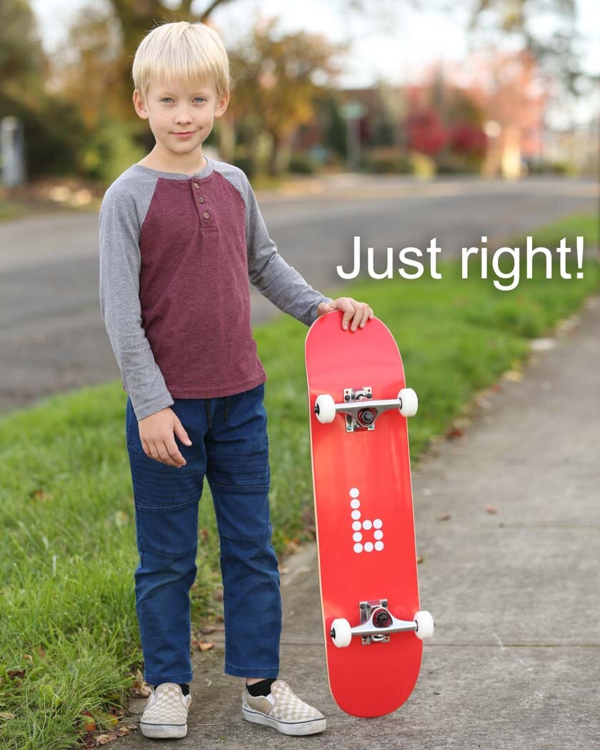 Kids Sized Mini Best Beginner Complete Skateboard Braille Skateboarding 