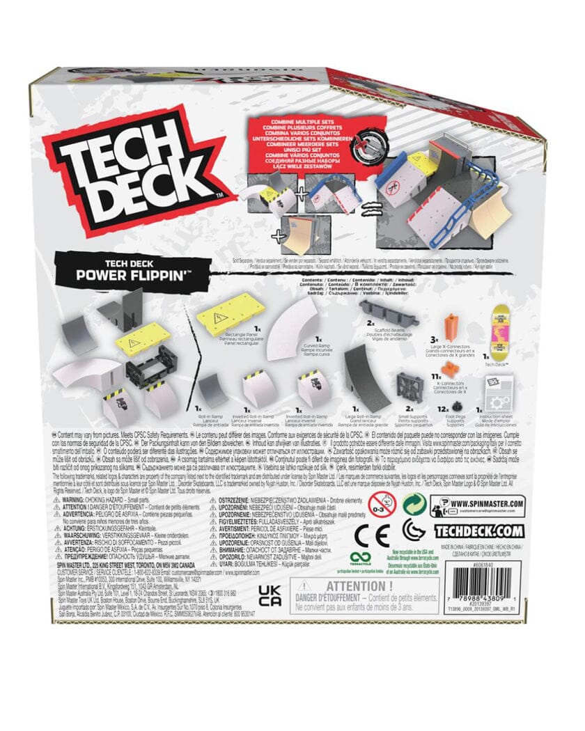 Tech Deck Power Flippin X-Connect Park Creator – Braille Skateboarding