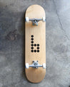 The Best Beginner Complete Skateboard complete skateboard Braille Skateboarding 7.75" Natural 