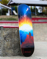 Never Give Up Skateboard Deck Braille Skateboarding 