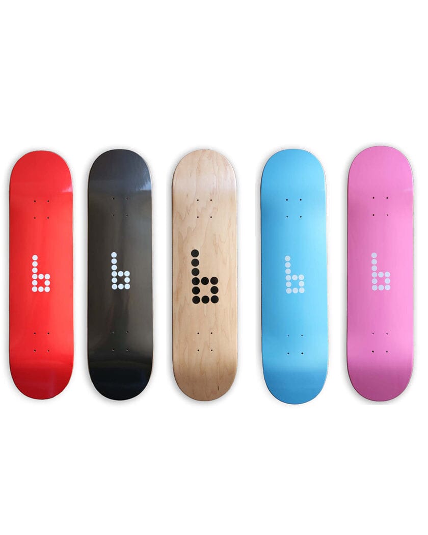 Braille Branded Skateboard Decks skateboard deck Braille Skateboarding 