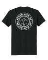 Never Give Up Skate Tee Shirt Tee Shirt BrailleSkateboarding 
