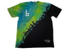 Tie Dye Good Note Braille Tees Tee Shirt BrailleSkateboarding 