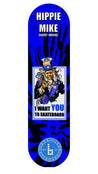 Hippie Mike Collab deck! (PRE-SALE) skateboard deck BrailleSkateboarding 
