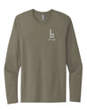 Never Give Up Green Long Sleeved T-Shirt Braille Skateboarding 