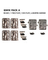 Qwik Truks Pack A Braille Skateboarding 