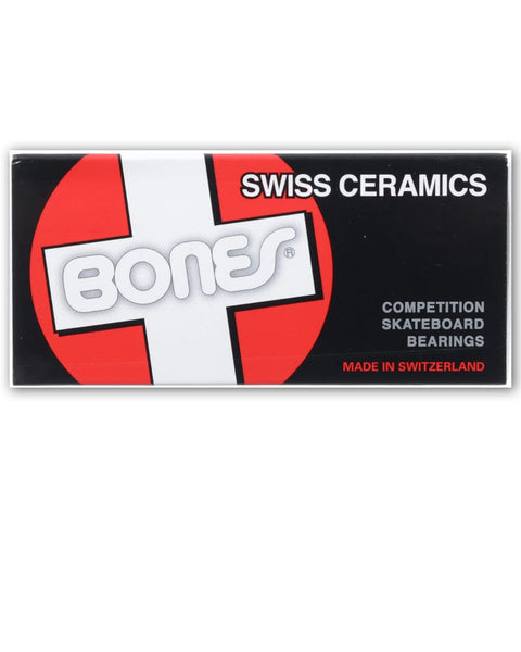 Bones Reds Skateboard Bearings 8-Pack With Spacers & Black T-Tool - 608 Size, 8mm