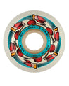 Bones X-Formula Deep Dish Skateboard Wheels 54mm 99A V6 Wide Cut Braille Skateboarding 