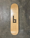Pre-Gripped Beginner Deck Braille Skateboarding 