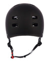 Bullet Deluxe Skate Helmet Matte Black Braille Skateboarding 