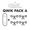 Qwik Truks Pack A Braille Skateboarding 