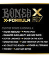 Bones X-Formula Skateboard Wheels 56mm 97A V6 Wide Cut Braille Skateboarding 