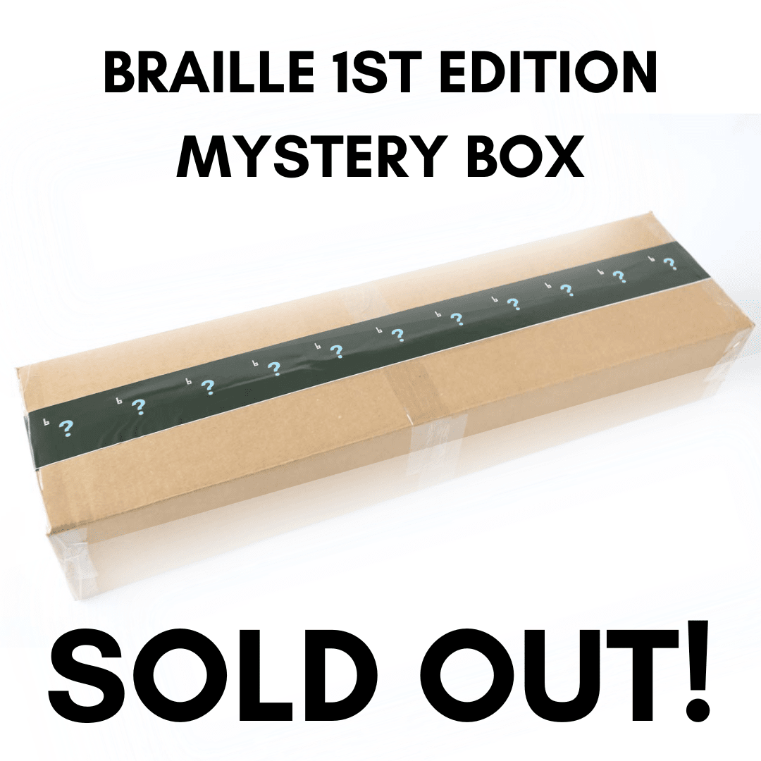 1st Edition Ultimate Mystery Box Braille Skateboarding 