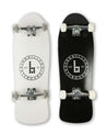 Old School Fish Shaped Complete Braille Skateboarding 
