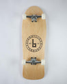 Old School Fish Shaped Complete Braille Skateboarding Natural Park Setup 