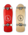 Old School Fish Shaped Complete Braille Skateboarding 