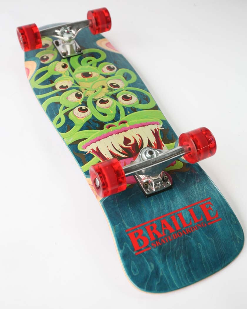 Old School Monster Skateboard Deck