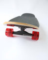 "Straight Cruising" Red Samurai Cruiser Complete Braille Skateboarding 