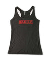 Braille Things Women's Tank Top Braille Skateboarding 