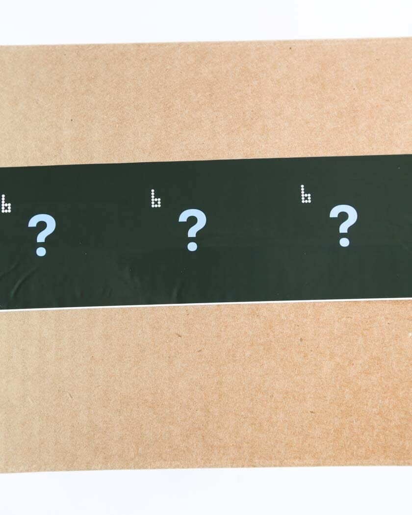 1st Edition Real Mystery Box Braille Skateboarding 