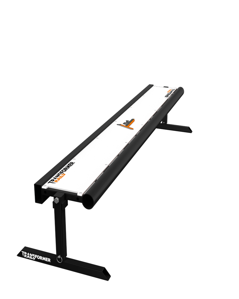 Transformer Skateboard Rails - 6ft Skateboard ramp Transformer Rails 
