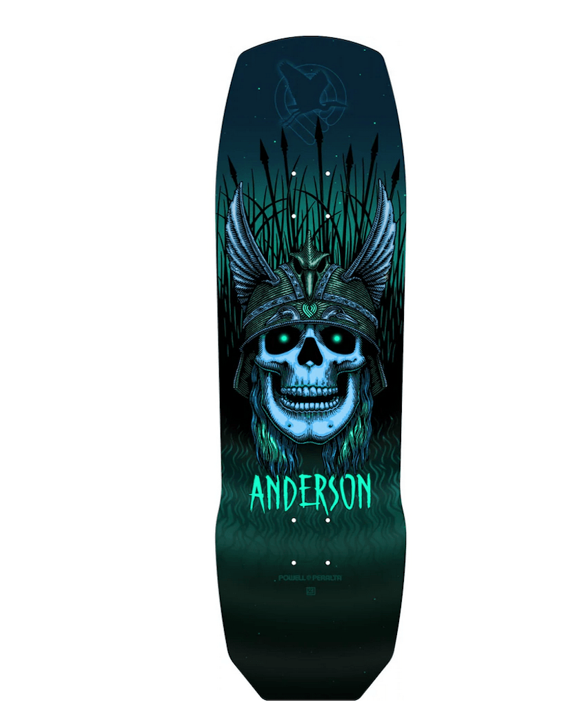 Andy Anderson Heron Flight® Deck - 7 Ply Maple skateboard deck BrailleSkateboarding 