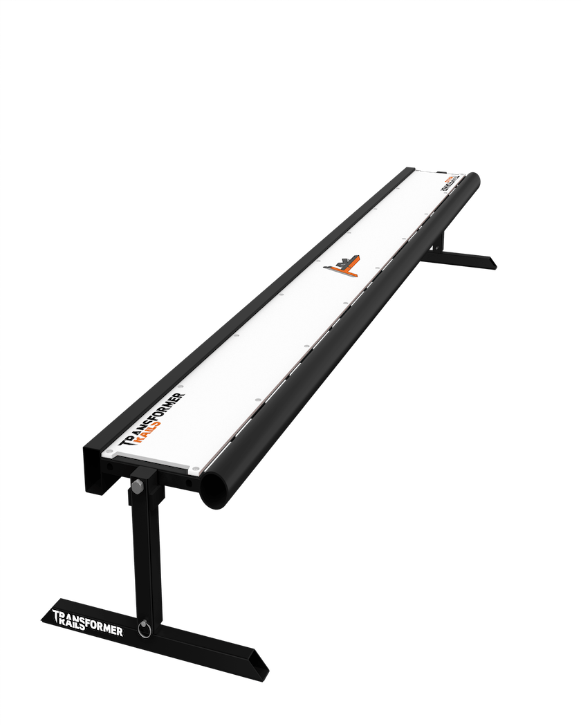 Transformer Skateboard Rails - 8ft Skateboard ramp Transformer Rails 