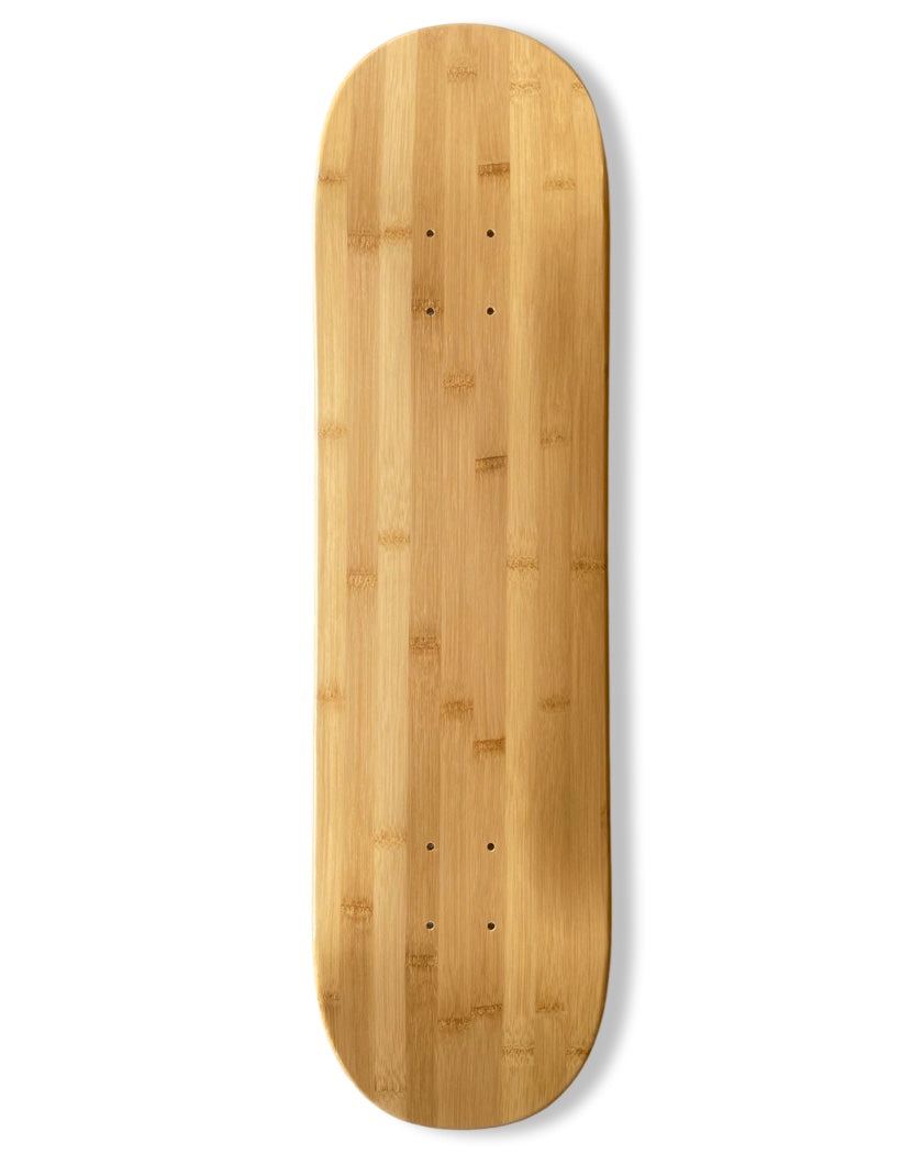 Bamboo Blank Complete Skateboards Braille Skateboarding 