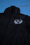 BRAILLE ARMY BLACK WINDBREAKER Jacket BrailleSkateboarding 